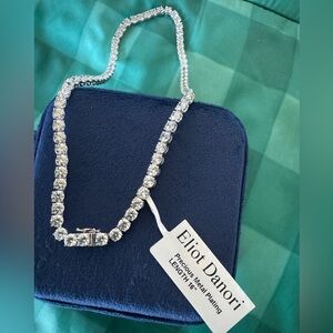 Eliot Danori Silver Crystal Necklace